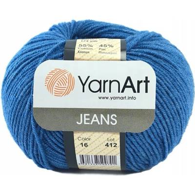 Priadza YarnArt Jeans 50g 160m 16 modrá