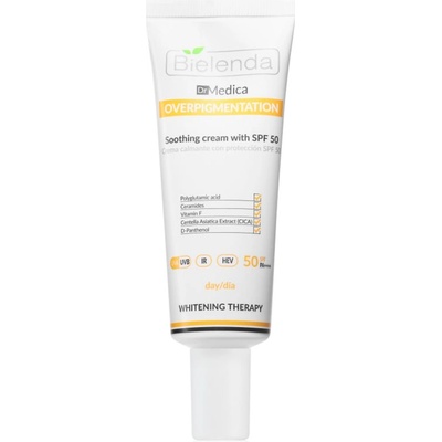 Bielenda Dr Medica Overpigmentation успокояващ дневен крем SPF 50 50ml