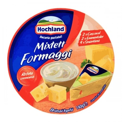 Топено сирене Mixtett Formaggi 140гр. секторно Hochland