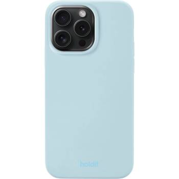 Holdit Калъф Holdit - Silicone, iPhone 15 Pro Max, Mineral Blue (7330985161537)