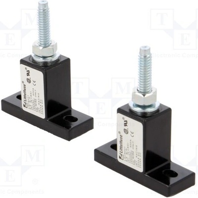 LITTELFUSE LSCR001 Pojistkový spodek; 400A; 700VAC; 1,5kVDC; na panel; UL94V-0