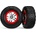 Traxxas колело 2.2/3.0", диск SCT Split-Spoke сребърен-червен, гума SCT S1 (2)