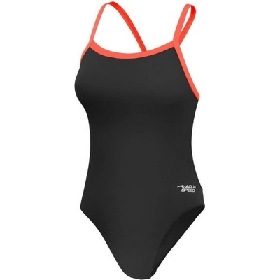 Aqua-Speed Ana dámské plavky černá-oranžová
