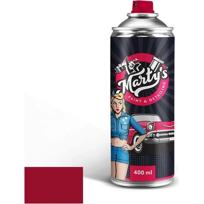 Marty's Barva na auto ve spreji Škoda 8240 Červená malinová kvalita autolaku Standardní sprej 400ml