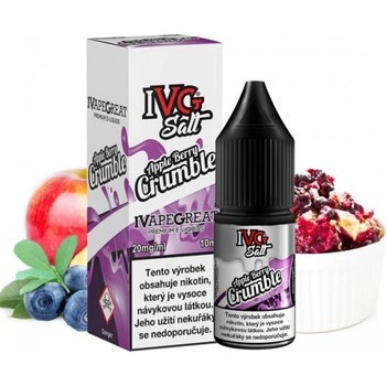IVG E-Liquids Salt Apple Berry Crumble 10 ml 10 mg
