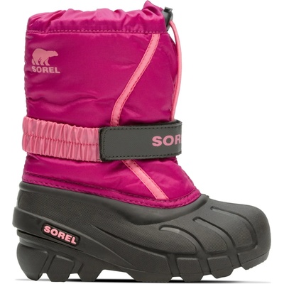 Sorel Детски зимни ботуши Sorel Kid's Flurry Winter boots - Deep Blush / Tropic Pink - размер 10K (US) (702-3883-0113)