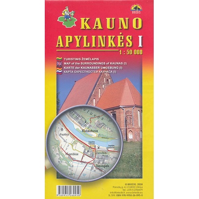 Kaunas a okolí I. 1:50 t.