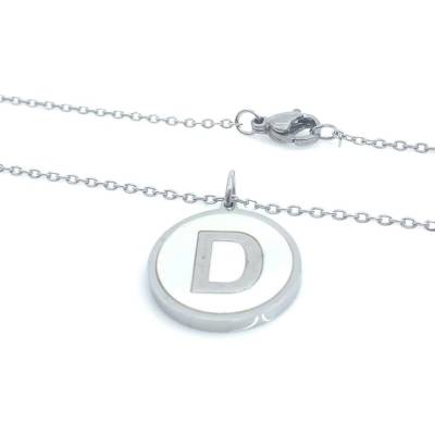 Jan Kos jewellery Řetízek s přívěskem z oceli 12118182
