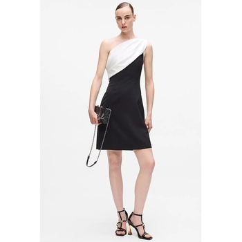 KARL LAGERFELD Рокля Karl Lagerfeld в черно къса със стандартна кройка A4W13045 (A4W13045)