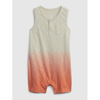 GAP Бебешки къс гащеризон GAP GAP | Byal Oranzhev | Момчешки | 50-62