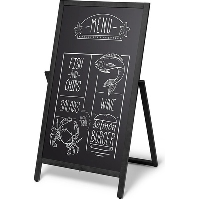 A-Z Reklama CZ Dřevěné popisovatelné áčko Flip 49 x 89 cm