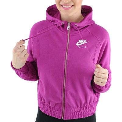 Nike W NSW Air Hoodie FZ BB FLC ružová