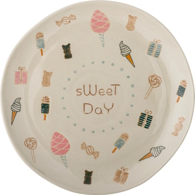 Bloomingville Чиния за вечеря Sweets 24 см бежова (82062685)