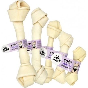 VetExpert Mr. Bandit Knotted Bone - лакомство за куче, вързан кожен кокал, 30 см - 1 бр - Полша