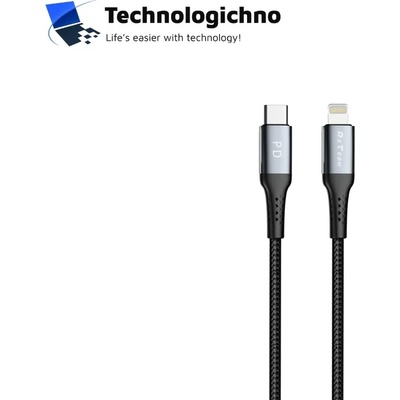 DeTech Кабел DeTech Type-C към Lightning PD 2m DE-43Ci2 (DE-43Ci2)