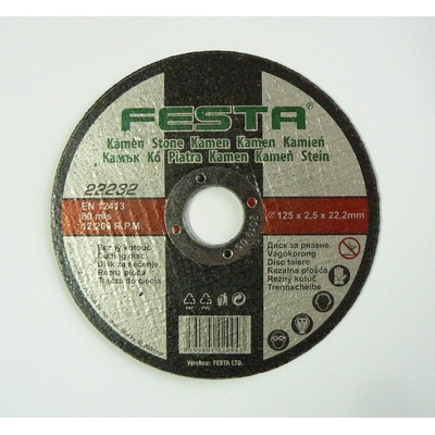 Festa Levior Kotouč řezný 125 x 2,5 x 22,2 mm 22232