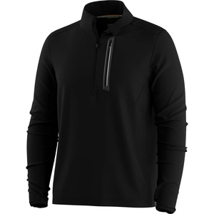 Smartwool Мъжки вълнен пуловер Smartwool Active Fleece 1/2 Zip Fleece jumper - Black - размер XL (005-7531-0114)