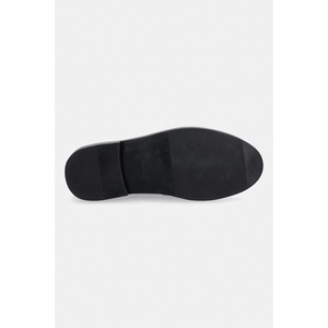 Calvin Klein мокасини дамски кожени ROUND LOAFER LTH HDW - answear - 174,05 лв