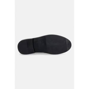 Calvin Klein мокасини дамски кожени ROUND LOAFER LTH HDW (HW0HW03031)