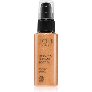 JOIK Organic Bronze & Shimmer блестящо бронзиращо олио 50ml