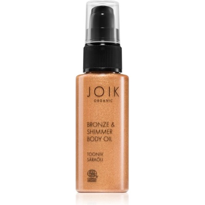 JOIK Organic Bronze & Shimmer блестящо бронзиращо олио 50ml