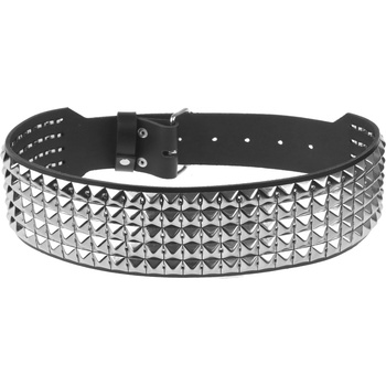 Image 1 of Black & metal колан Pyramids 5 - PAS-150