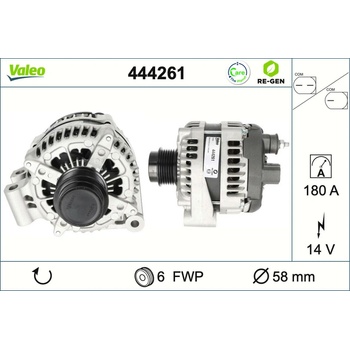 Alternátor VALEO 444261