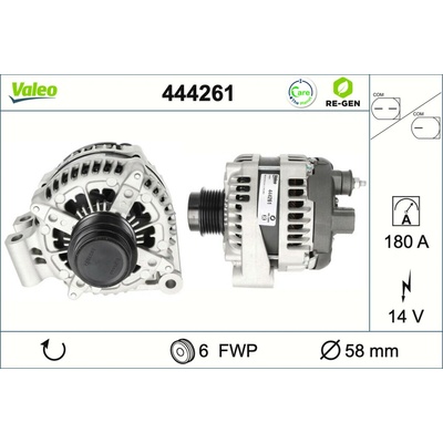 Alternátor VALEO 444261