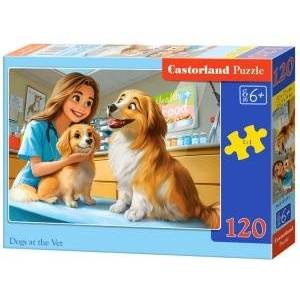 Castorland Dogs at the Vet 120-Piece Puzzle B-13616-1