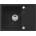 Alveus 1149080 - Кухненска мивка INTERMEZZO 62x48 см гранит/черен (AV0078)