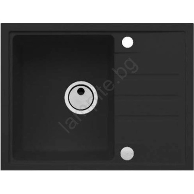 Alveus 1149080 - Кухненска мивка INTERMEZZO 62x48 см гранит/черен (AV0078)