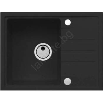 Alveus 1149080 - Кухненска мивка INTERMEZZO 62x48 см гранит/черен (AV0078)