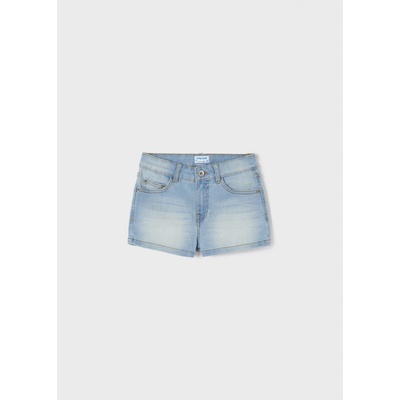 Mayoral Kraťasy riflové basic světle modré