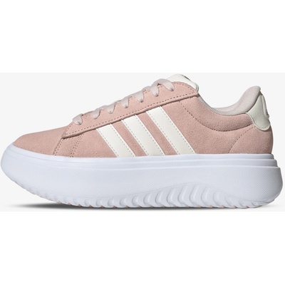 adidas dámska obuvGrand Court Platform Suede IE1104 ružová