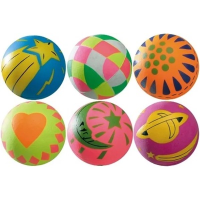 Ferplast Dog Ball - Мека гумена топка за кучета, флуоресцираща 6 см