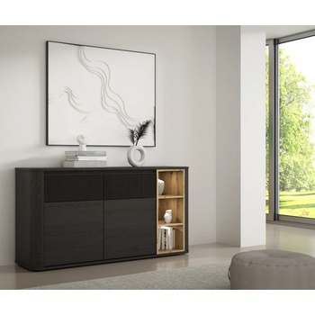 Forte Комод two, дъб кабезон/дъб артисан (bthk233-q194/set)