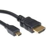 Roline Кабел Roline, от HDMI(м) към Micro HDMI(м), 2м, черен (11.99.5581)
