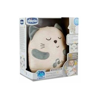 Chicco Мека играчка със звук Chicco Котка Бял