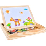 EmonaMall Дървена дъска (кутия с магнитен пъзел) EmonaMall - Код W4302 (W4302-201023026-2002010230260)