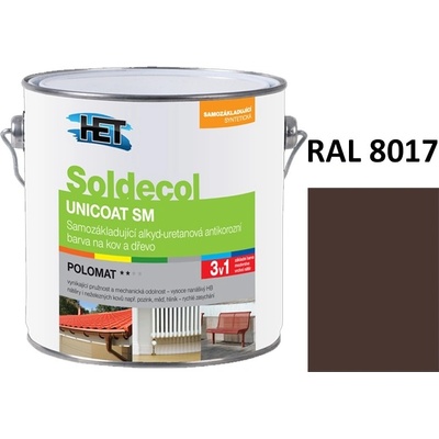 Het Soldecol Unicoat SM 2,5L RAL 8017