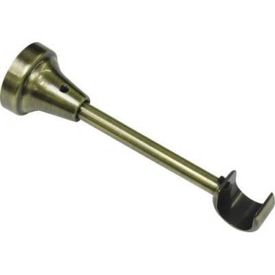 Gardinia Stenový nosník pre 1 tyč zlatá antik 14 cm
