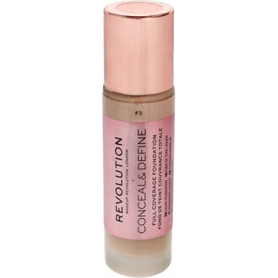 Makeup Revolution Conceal & Define krycí make-up F3 23 ml