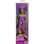 Mattel Барби: Фешъниста кукла в лилава рокля с цветя (jjn57)