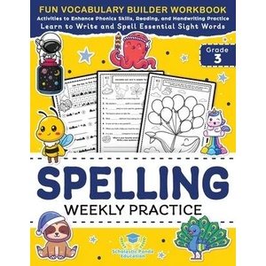 Spelling Weekly Practice for 3rd Grade | Scholastic Panda Education (ISBN: 9781953149459)