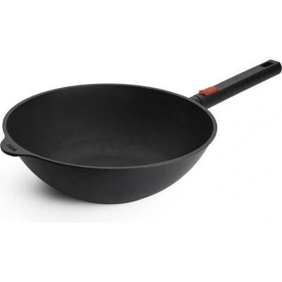 WOK pánev 30 × 10 cm WOLL Eco Logic QXR indukční nepřilnavá bez PFAS s odnímatelnou rukojetí – PFAS-free Diamond QXR – prémiové německé nádobí 11030LCI-Q
