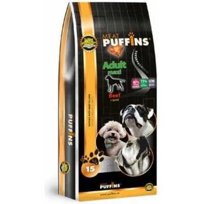 Puffins Dog Adult Maxi Beef 15 kg