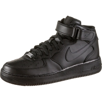 Nike Sportswear Високи маратонки 'AIR FORCE 1 MID 07' черно, размер 12, 5