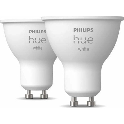 Philips Hue White žiarovky GU10 5.2W 400lm 2-set 2700K Bluetooth 871869962931100