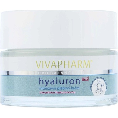 Vivapharm Hyaluron Intenzívny pleťový krém s kyselinou hyalurónovou 50 ml