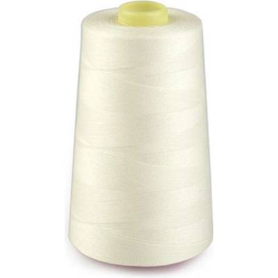 Stoklasa Polyesterové nitě pro overlocky i klasické šití návin 5000 yards PES 40/2 Balení: 1 ks, Varianta: 501 Antique White 501 Antique White